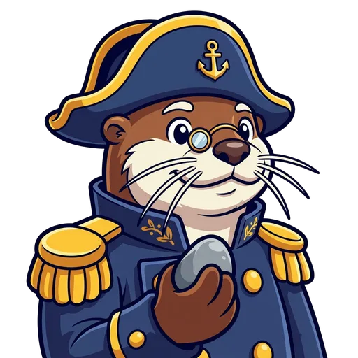Admiral Pebble Tidewhisker, Otter of the Seven Puddles