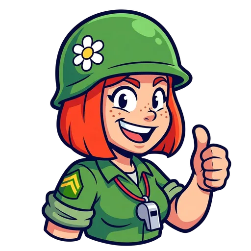 Sergeant Poppy Buttons, The Thousand-Boot Parade